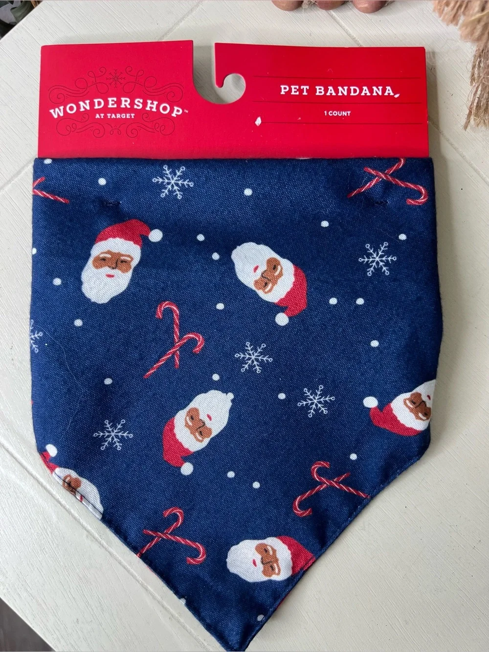 Brand New-Wondershop Pet/Dog Santa Claus Bandana